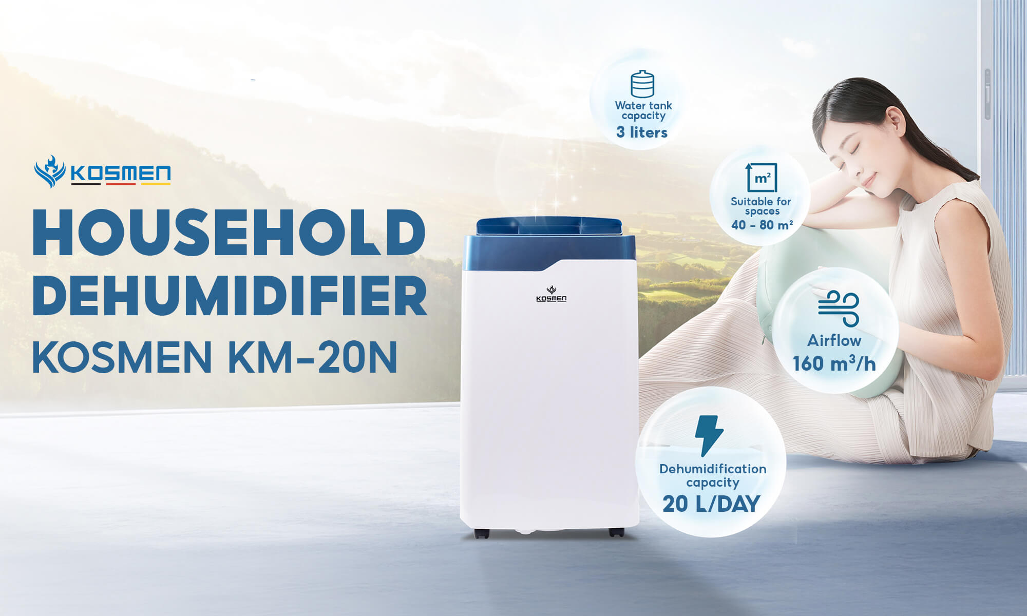 Kosmen KM-20N: Quiet operation with balanced performance