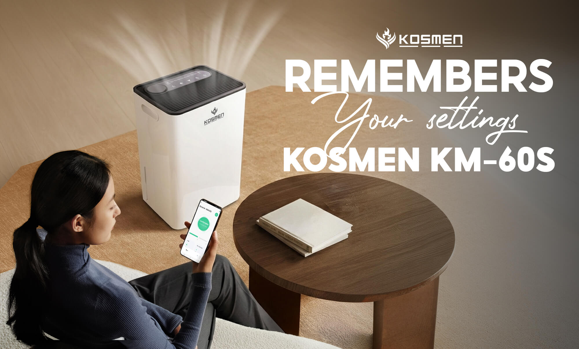Kosmen KM-60S: Setting memory for energy-efficient operation