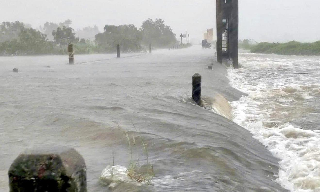 Heavy Rain Causes Flooding in Quang Tri