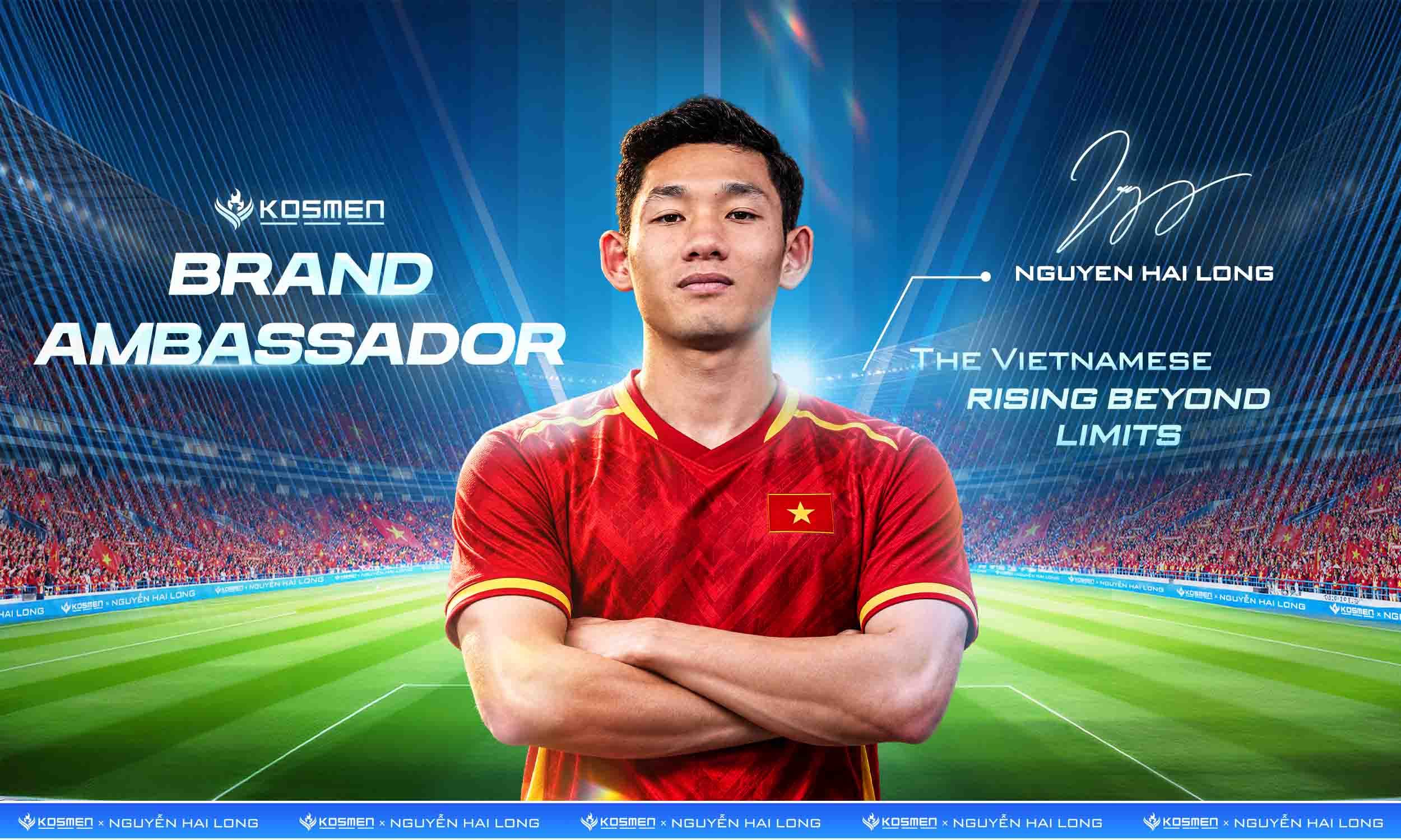 Kosmen hopes that Hai Long will help bring the brand’s product values closer to Vietnamese consumers and reach a wider audience