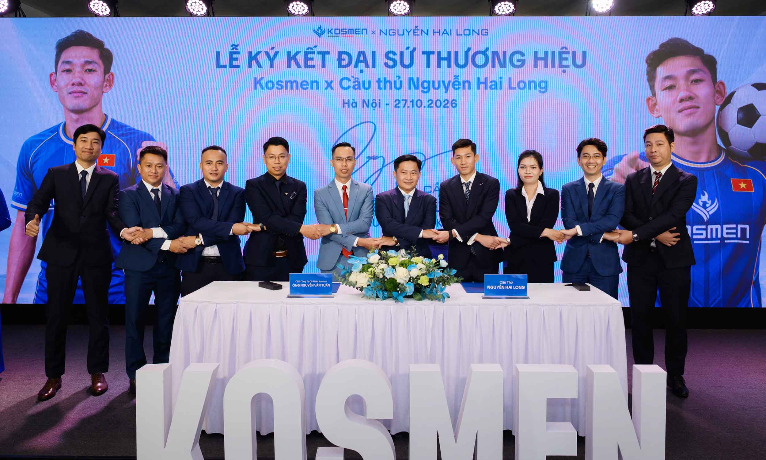 Đại sứ chụp ảnh kỷ niệm c&ugrave;ng ban l&atilde;nh đạo Kosmen v&agrave; c&aacute;c đại diện đối t&aacute;c - 1