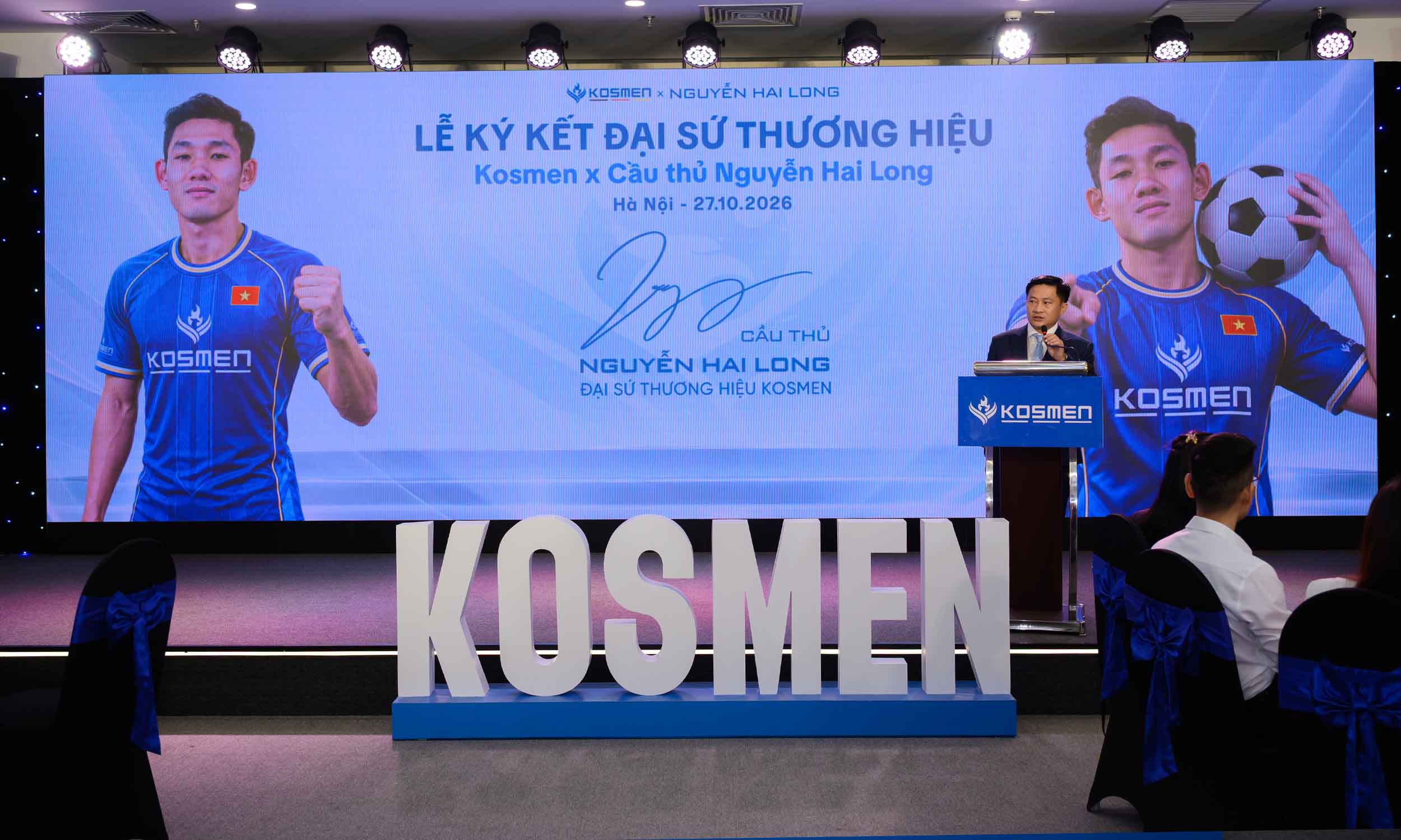 CEO c&ocirc;ng ty Cổ Phần Kosmen - &Ocirc;ng Nguyễn Văn Tuấn ph&aacute;t biểu - 2