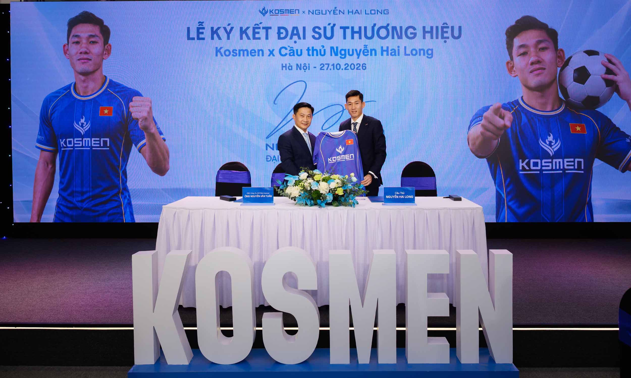 Brand ambassador poses for commemorative photos with kosmen’s leadership team and partner representatives - 9