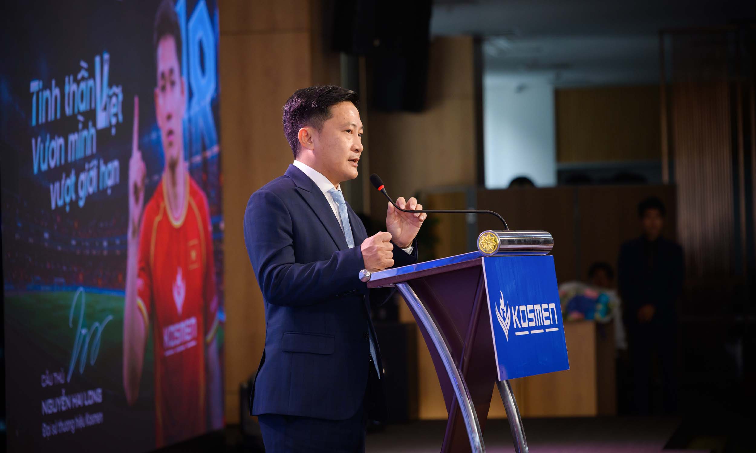 CEO c&ocirc;ng ty Cổ Phần Kosmen - &Ocirc;ng Nguyễn Văn Tuấn ph&aacute;t biểu - 3