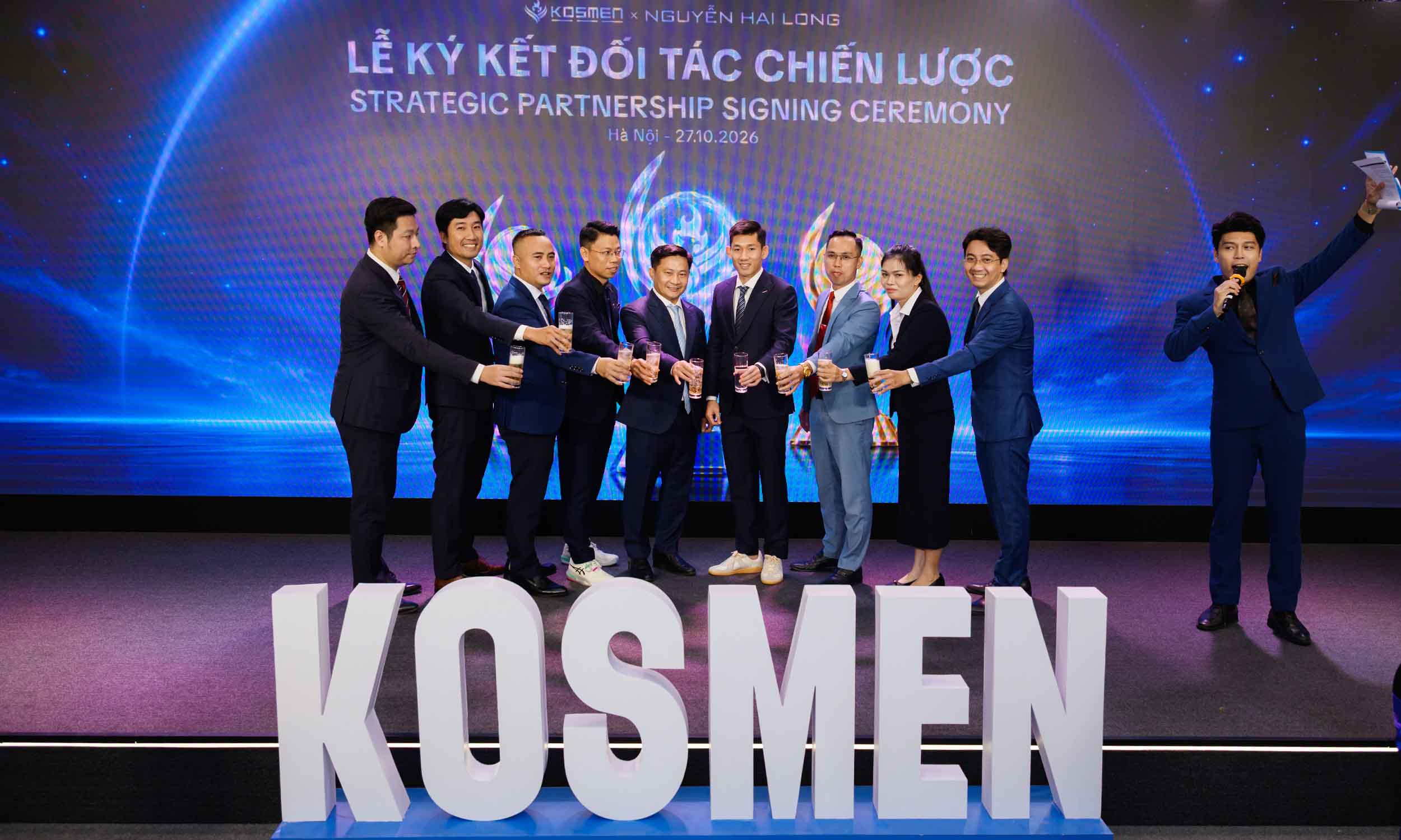 Lễ k&yacute; kết hợp t&aacute;c đối t&aacute;c chiến lược Kosmen