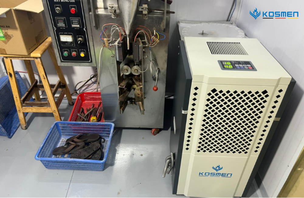 Installing Kosmen KM-150S Dehumidifier for Chemical Preservation