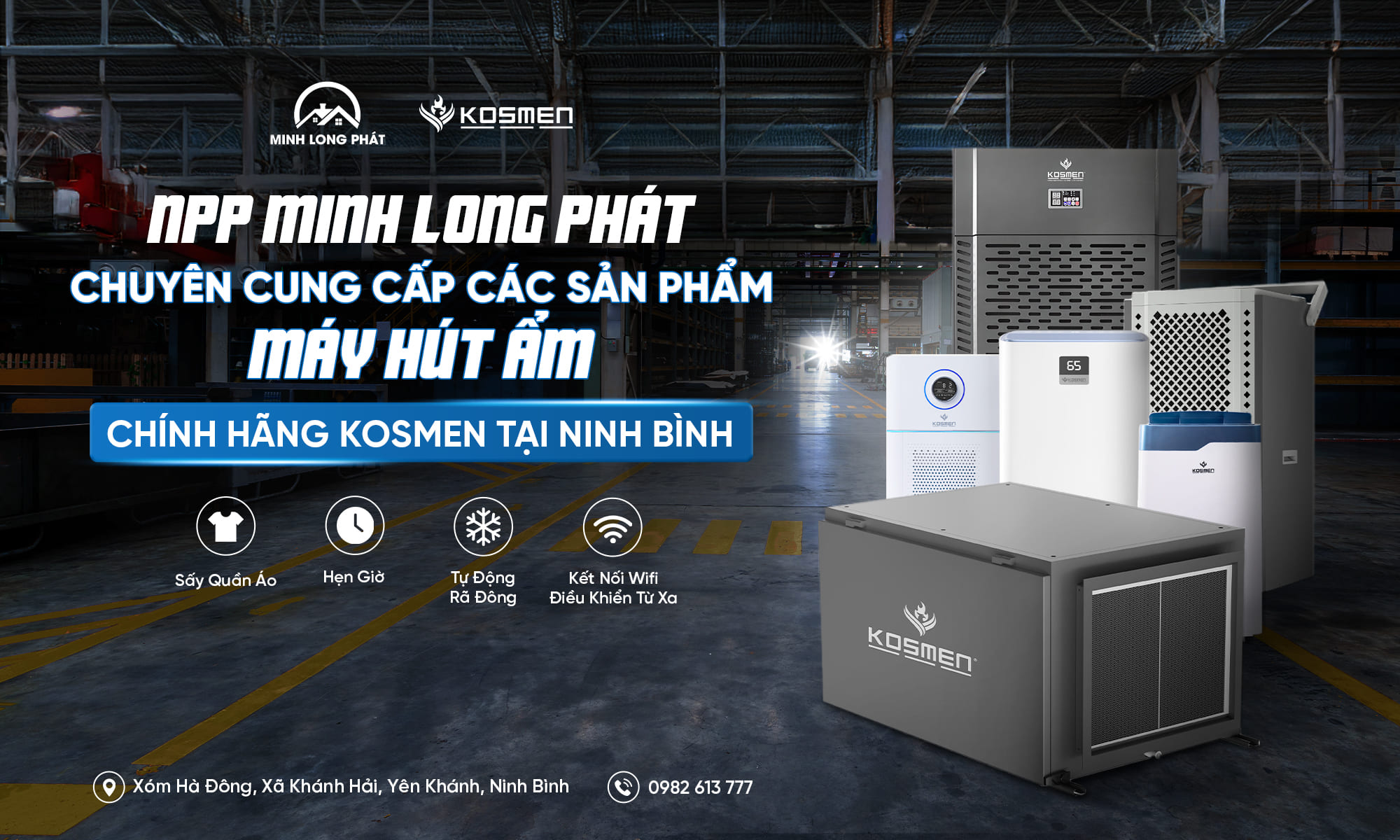 Nhà phân phối Minh Long Phát - Đối tác của Kosmen Việt Nam 