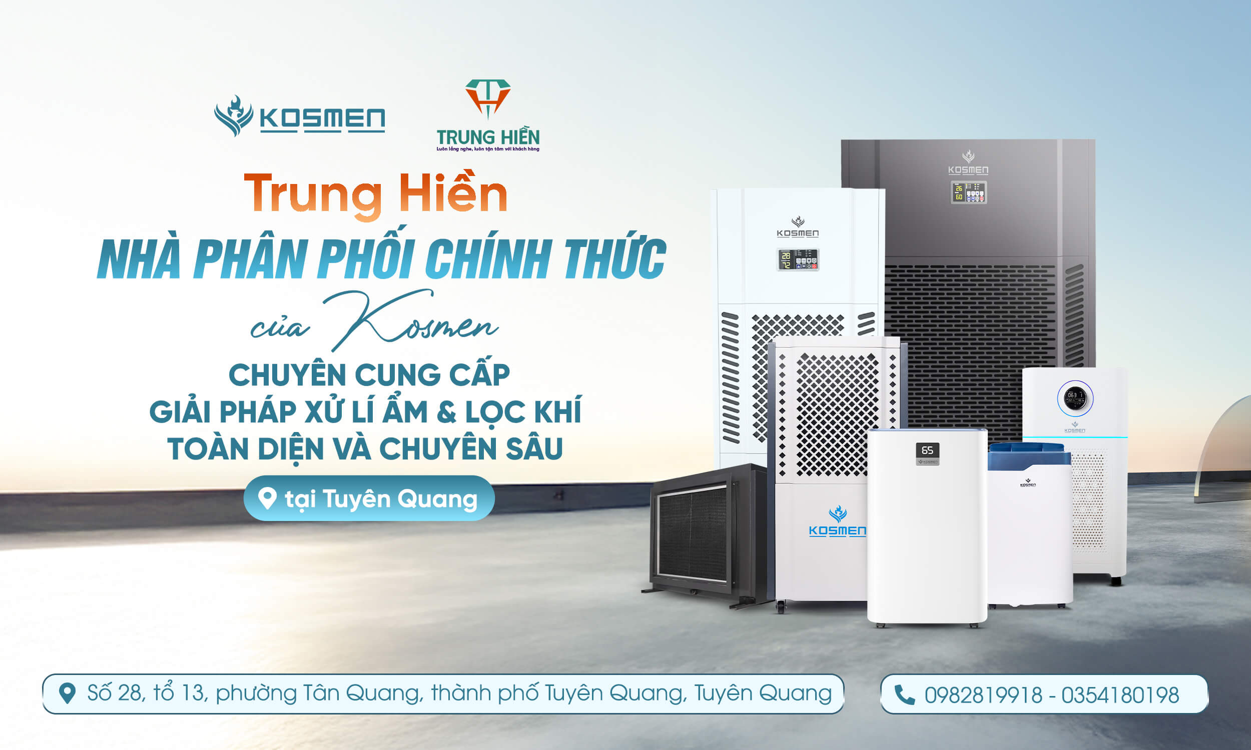 Nhà Phân Phối Trung Hiền - Đối tác của Kosmen Việt Nam