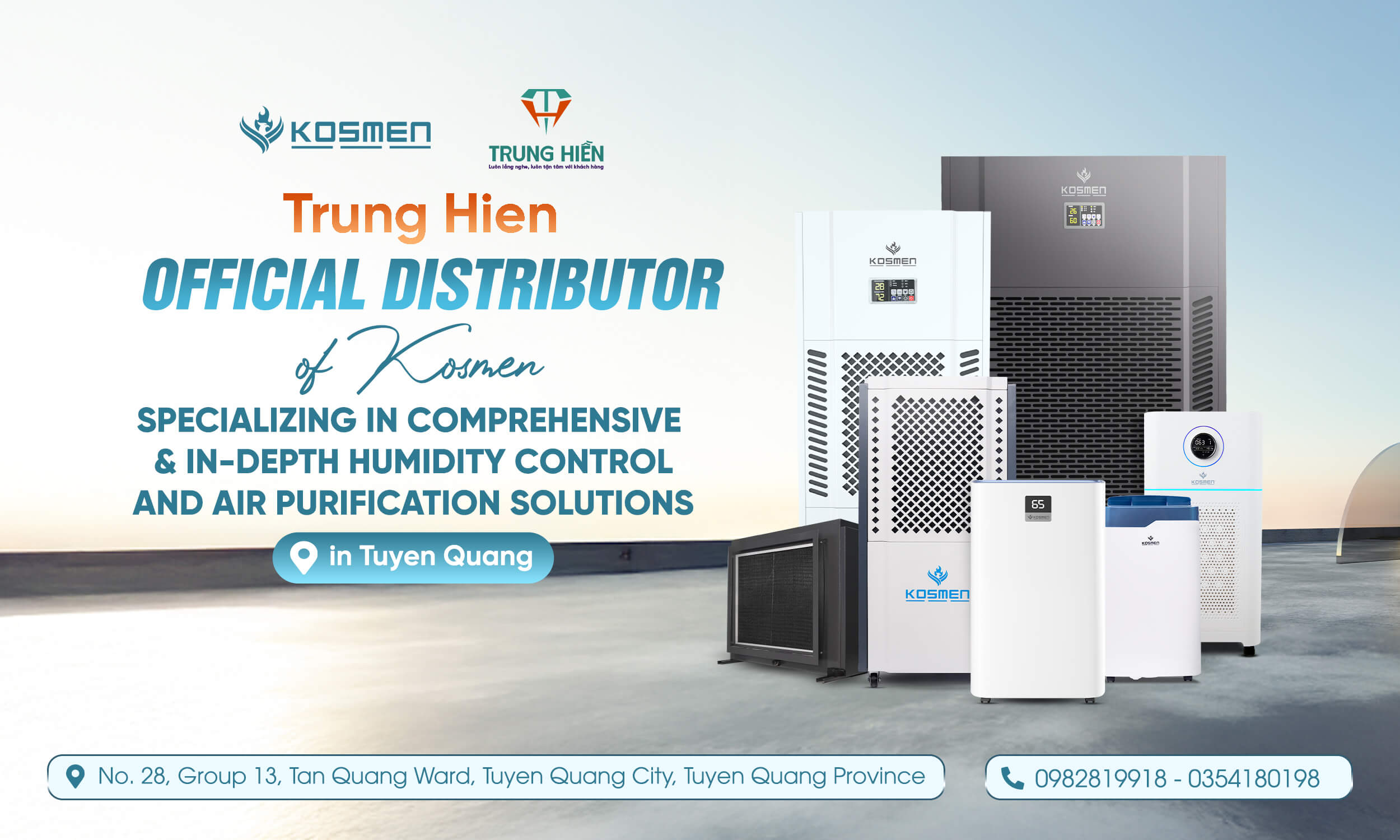 Trung Hien Distributor – Kosmen Vietnam Official Partner