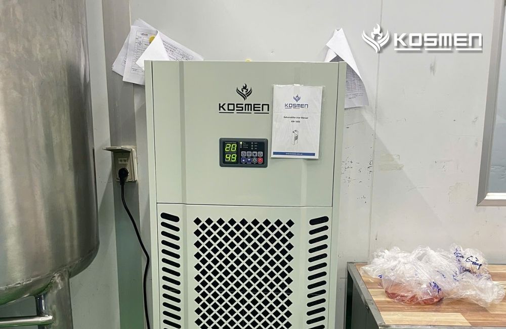 Kosmen industrial dehumidifier at LABCOS.