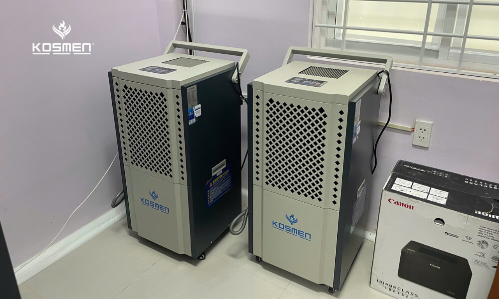 Humidity Control in Hospital Server Rooms with Dehumidifiers