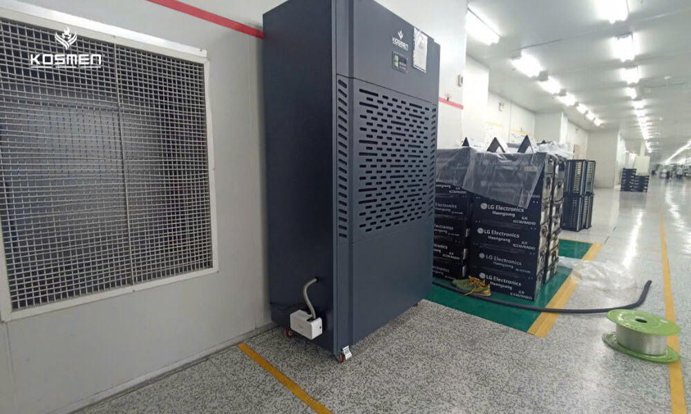 Its application ensures optimal humidity control in the metal production industry