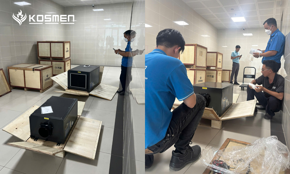Máy hút ẩm Kosmen giúp duy trì độ ẩm lý tưởng, hạn chế lây nhiễm chéo trong quá trình khám chữa bệnh tại bệnh viện