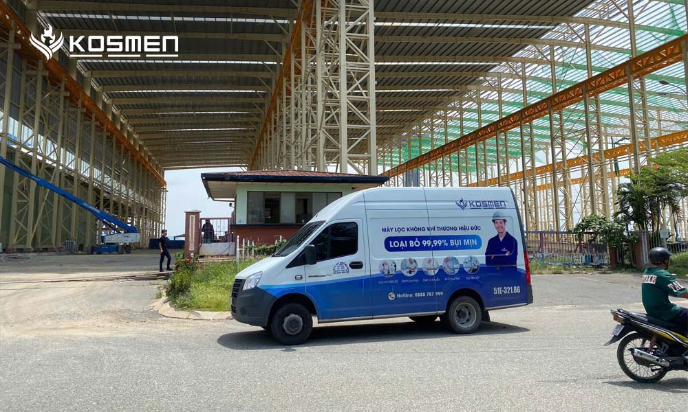 Kosmen vận chuyển máy hút ẩm công nghiệp Kosmen KM-180S đến công ty Đại Dũng Vũng Tàu