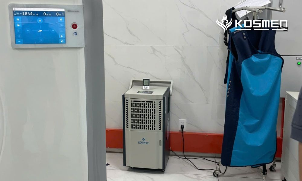 Kosmen x&aacute;c định nhu cầu kiểm so&aacute;t ẩm ph&ograve;ng CT