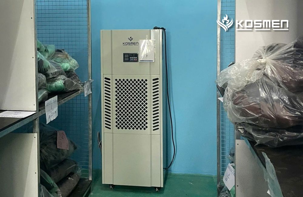 Kosmen Industrial Dehumidifier Installation at a Shoe Manufacturing Plant