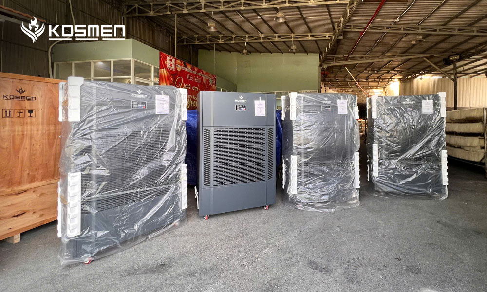 Kosmen đề xuất doanh nghiệp sản xuất b&uacute;n sử dụng m&aacute;y h&uacute;t ẩm c&ocirc;ng suất lớn Kosmen KM-480S