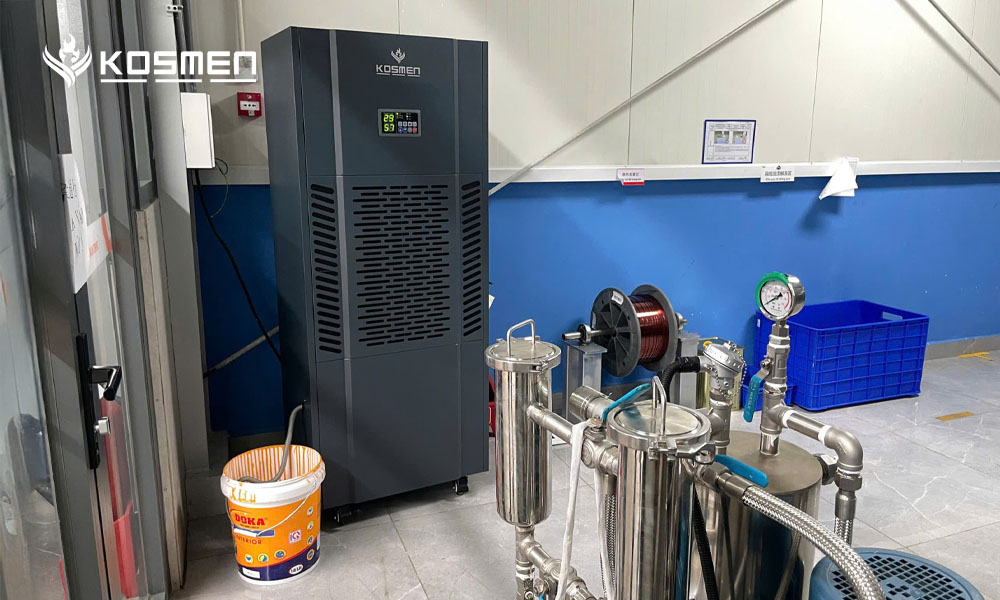 Máy Hút Ẩm Kiểm Soát Ẩm Trong Sản Xuất Ống Đồng, Dây Đồng