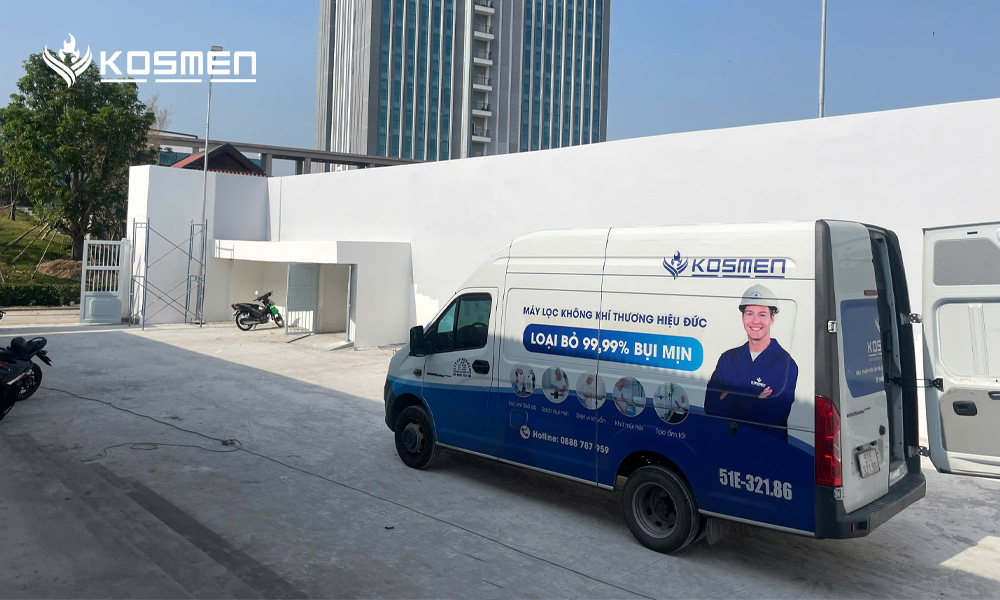 M&aacute;y h&uacute;t ẩm Kosmen kiểm so&aacute;t ẩm kho bảo quản s&uacute;ng đạn c&ocirc;ng an tỉnh Đồng Nai