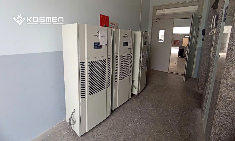 Máy hút ẩm Kosmen giúp giảm thiểu lỗi linh kiện hiệu quả