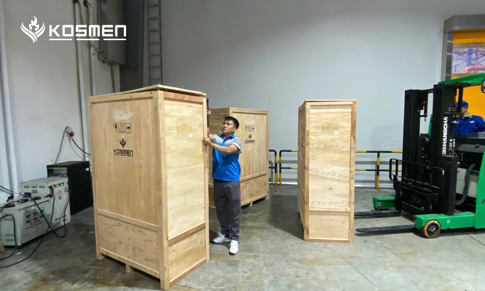 Kosmen KM-480S giúp tối ưu chi phí vận hành, hạn chế hư hỏng thất thoát hàng hóa