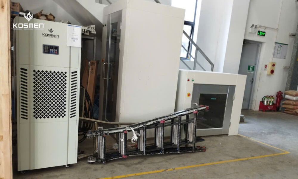 Kosmen KM-180S bảo vệ thiết bị trong kho bảo quản tránh hư hại, ẩm mốc hiệu quả