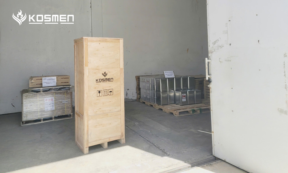 Kosmen KM-180S creates a stable environment for building materials production