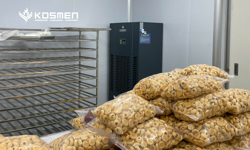 The Kosmen KM-250S prevents mold growth and extends the shelf life of confectionery products