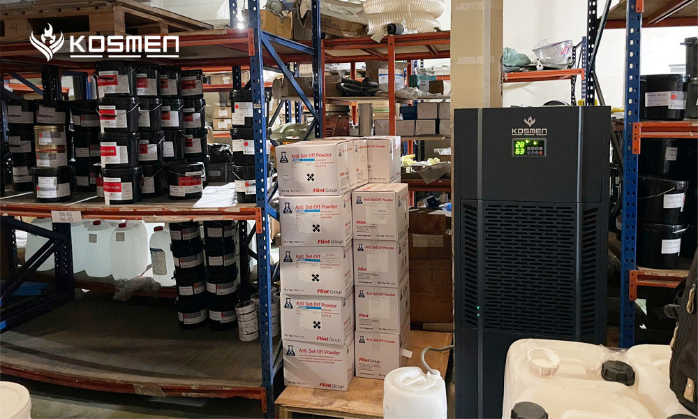 Máy hút ẩm Kosmen KM-250S giúp không gian nhà máy thông thoáng và sạch sẽ hơn, đảm bảo tính chuyên nghiệp của doanh nghiệp