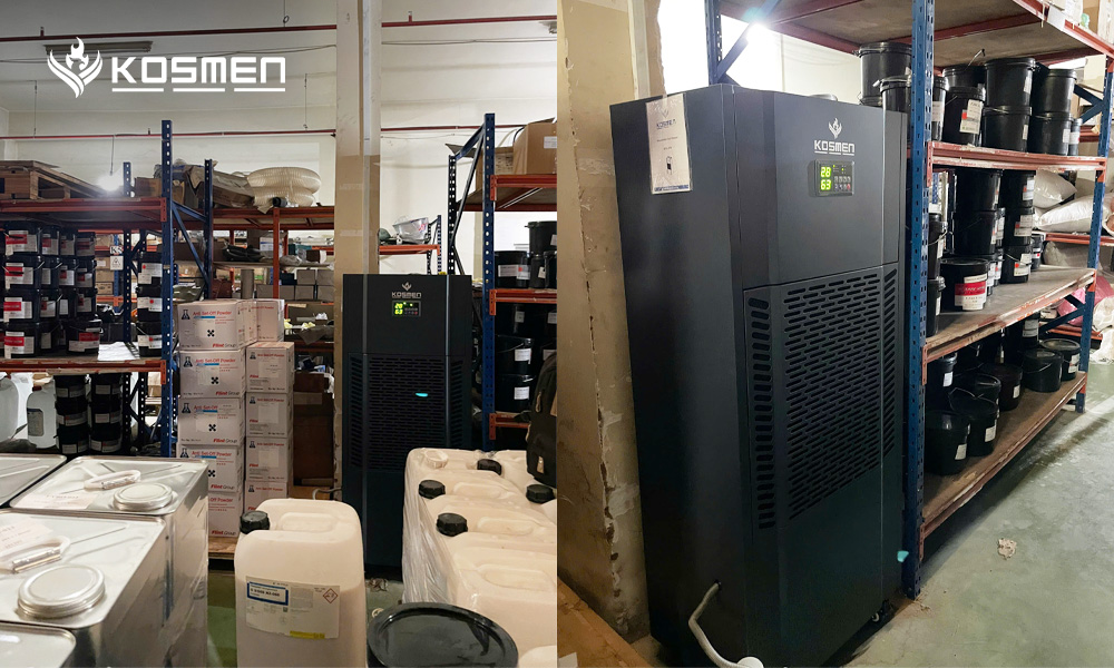 Máy hút ẩm Kosmen KM-250S chống ẩm mốc, hạn chế hạn lỗi, tối ưu chi phí vận hành doanh nghiệp