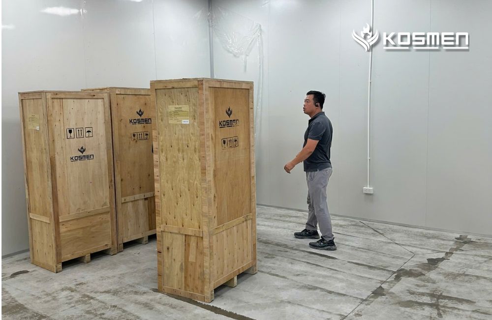 Kosmen Delivers and Installs Industrial Dehumidifiers at YB Vietnam
