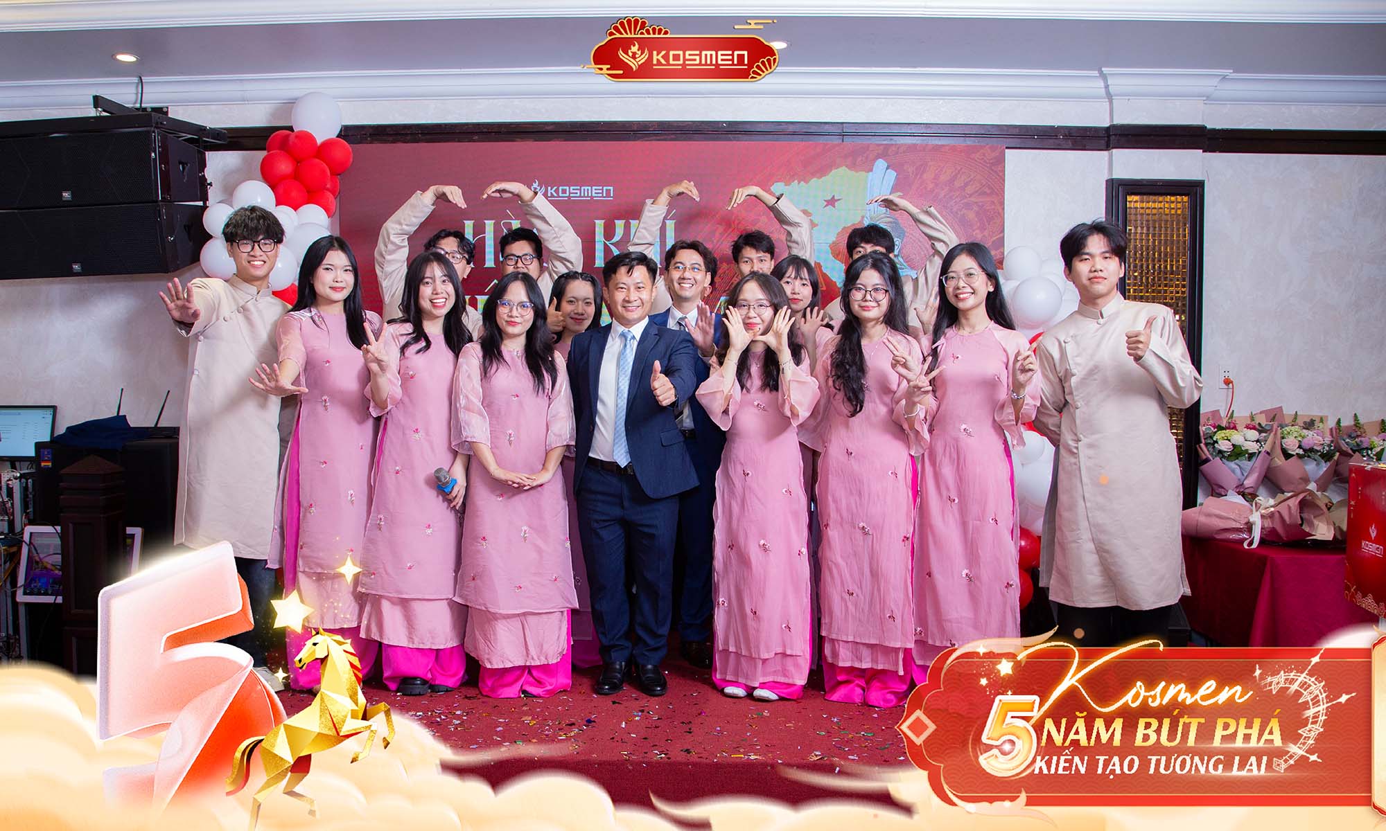 Performance by the Marketing Department team