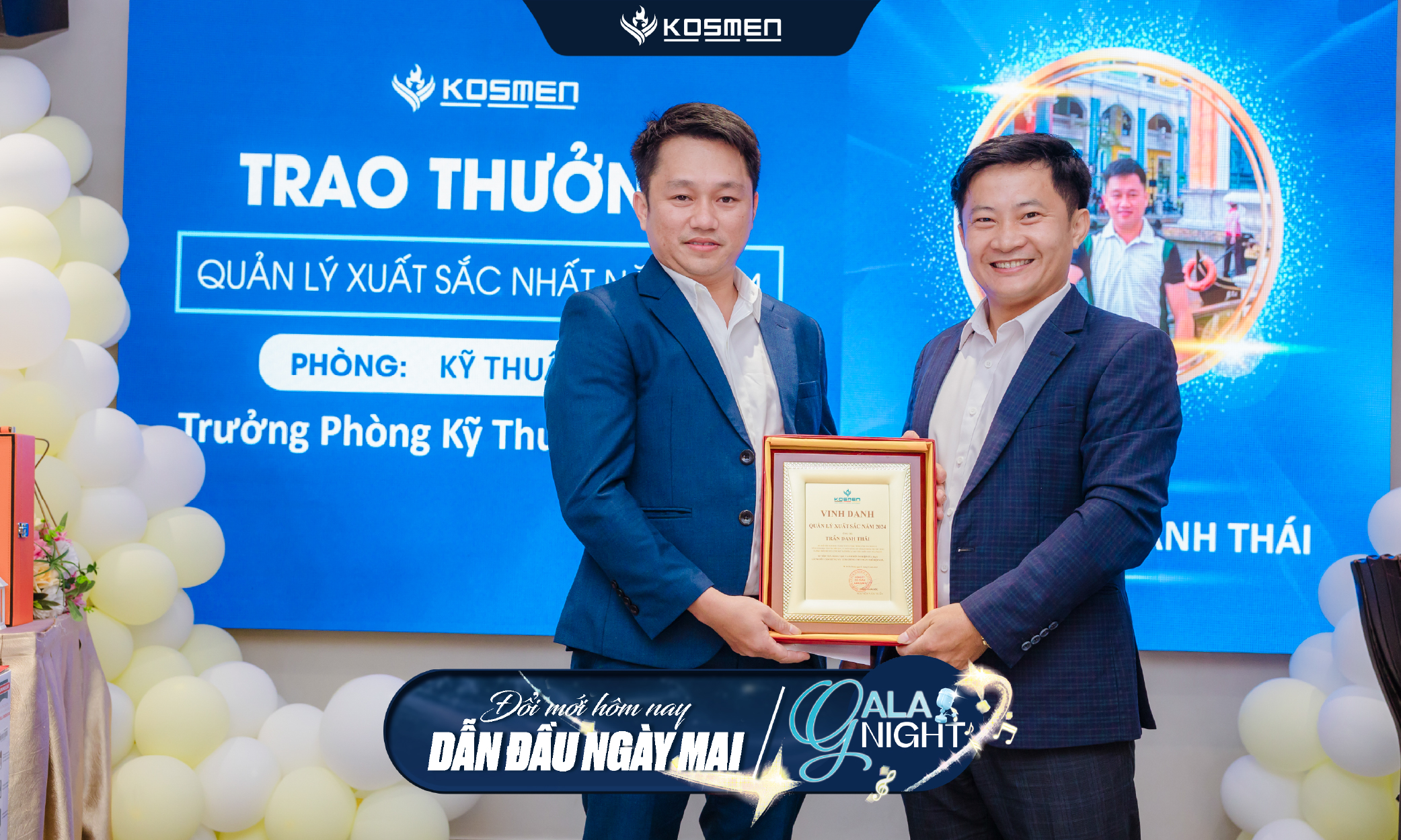 Vinh danh quản lý xuất sắc nhất năm - Phòng kỹ thuật