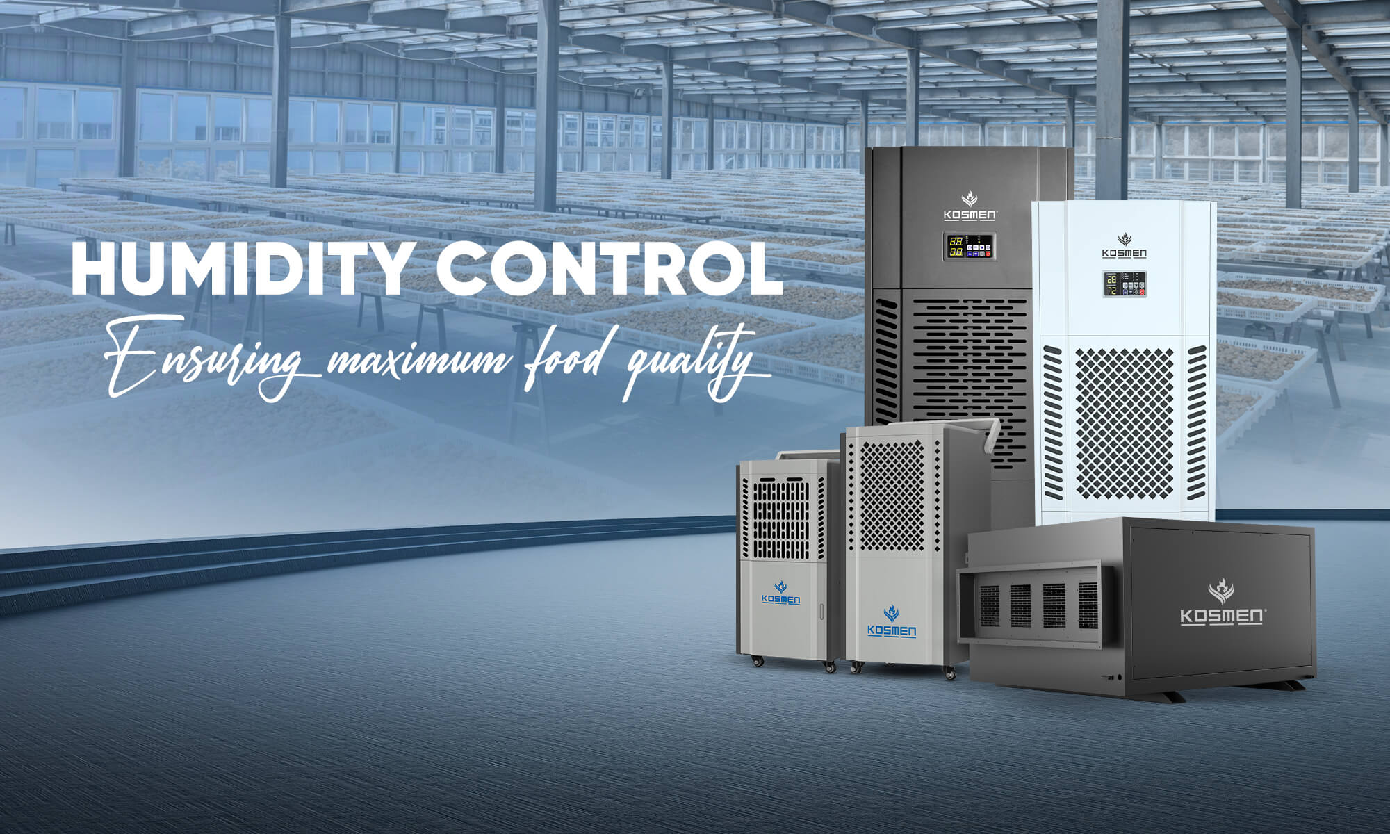 Industrial dehumidifier products are trusted