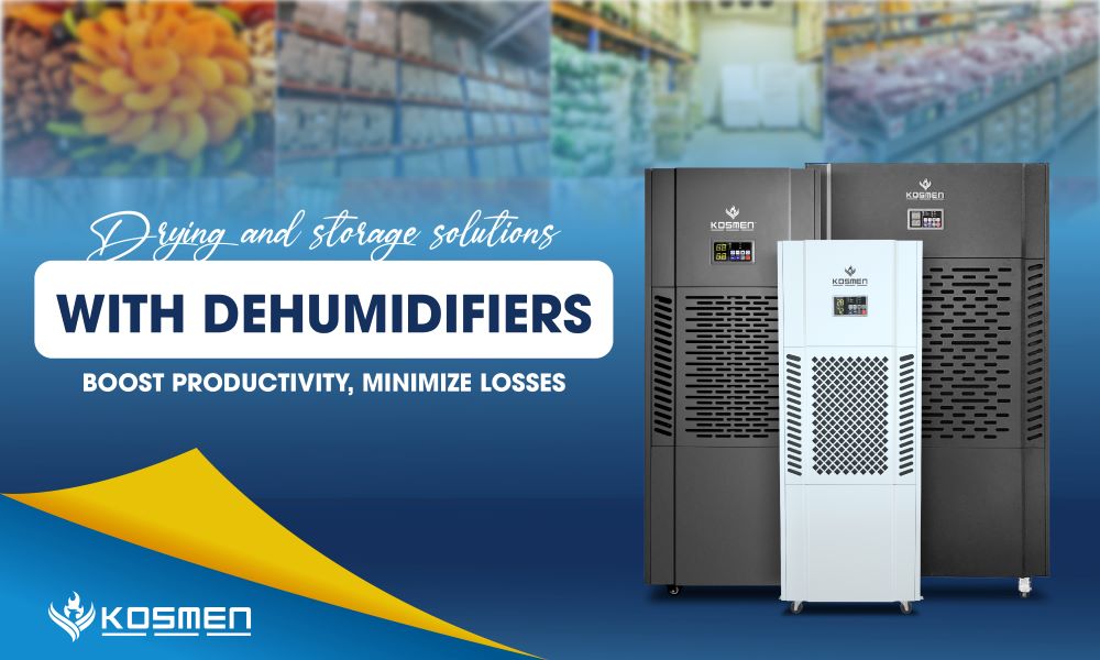 Drying And Preserving With Dehumidifiers To Boost Productivity