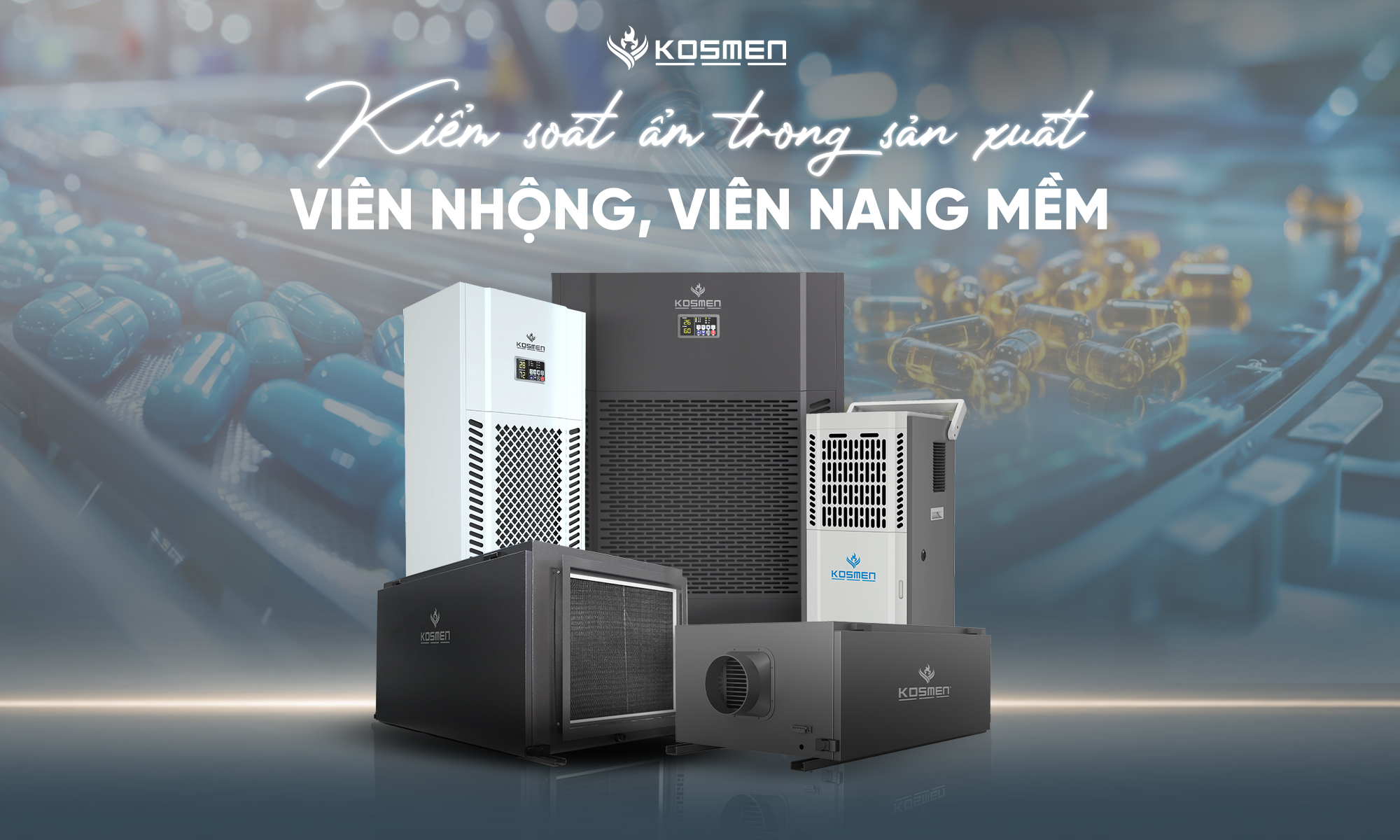 Kiểm Soát Ẩm Trong Sản Xuất Viên Nhộng, Viên Nang Mềm