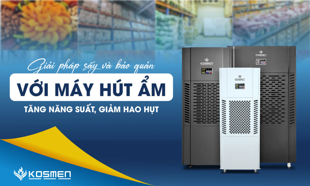 Sấy Và Bảo Quản Tăng Năng Suất Với Máy Hút Ẩm