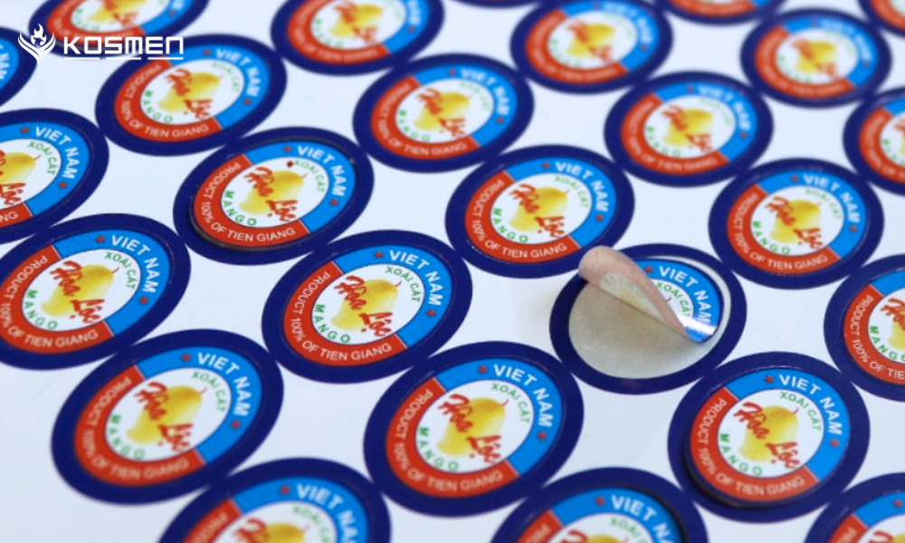 Decal rất dễ bị bong tróc, giảm kết dính nếu độ ẩm lưu trữ cao