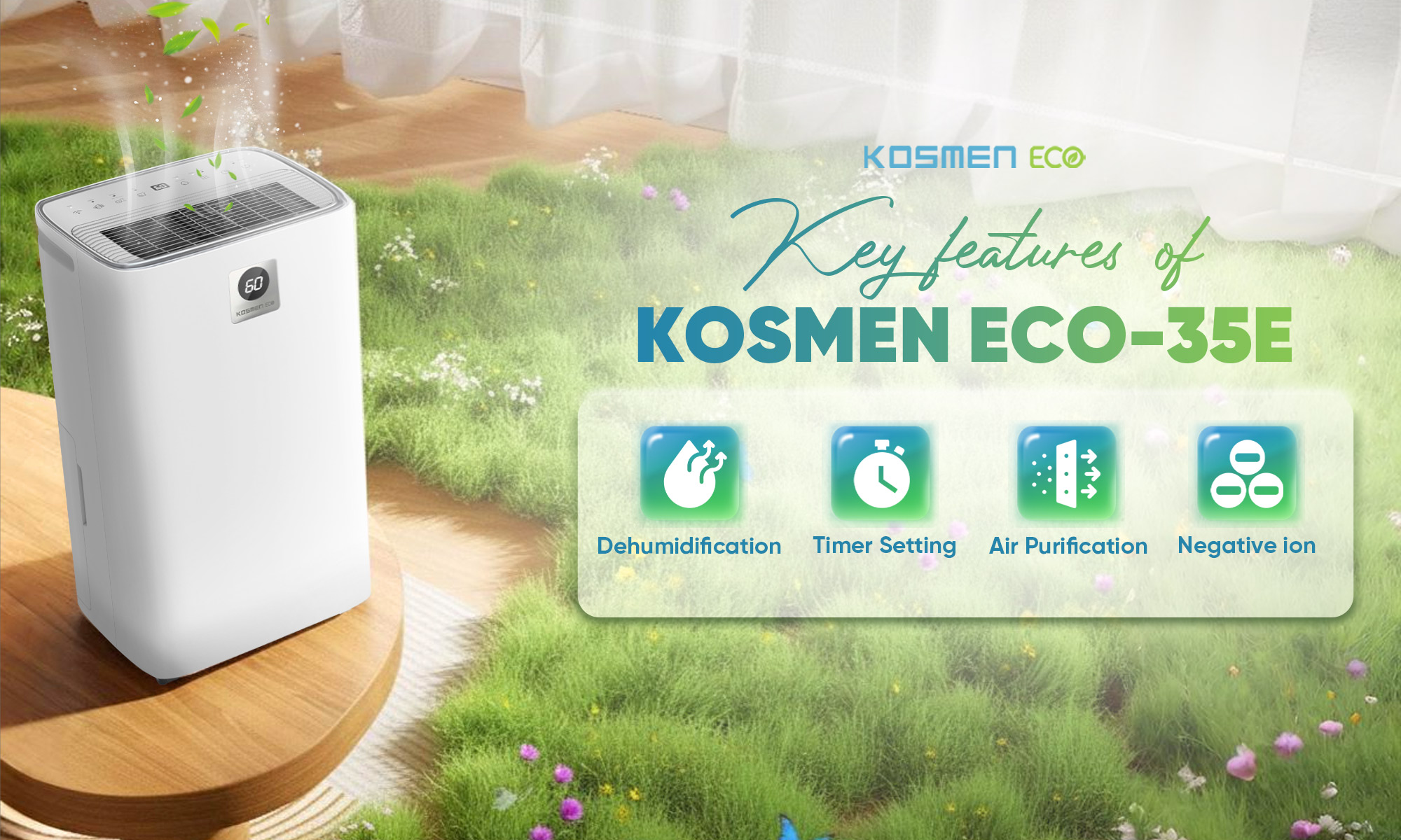 Kosmen ECO-35E with many outstanding features