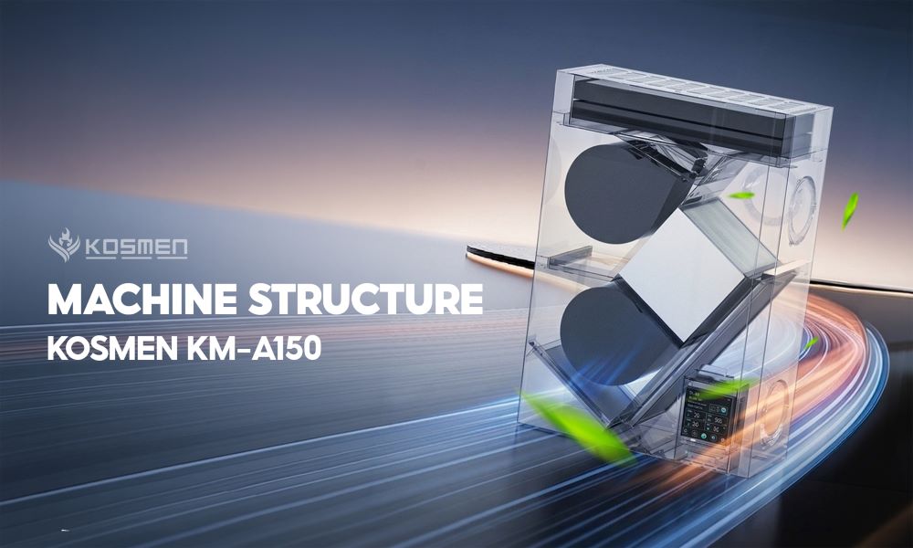Structure of the Kosmen KM-A150 Fresh Air Ventilator and Air Purifier
