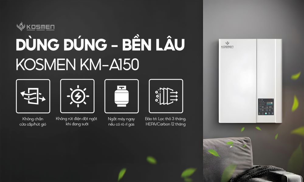 Lưu &yacute; vận h&agrave;nh đ&uacute;ng c&aacute;ch gi&uacute;p m&aacute;y hoạt động bền bỉ v&agrave; hiệu quả hơn