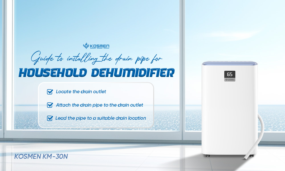 Guide to Installing the Drain Pipe for Household Dehumidifier