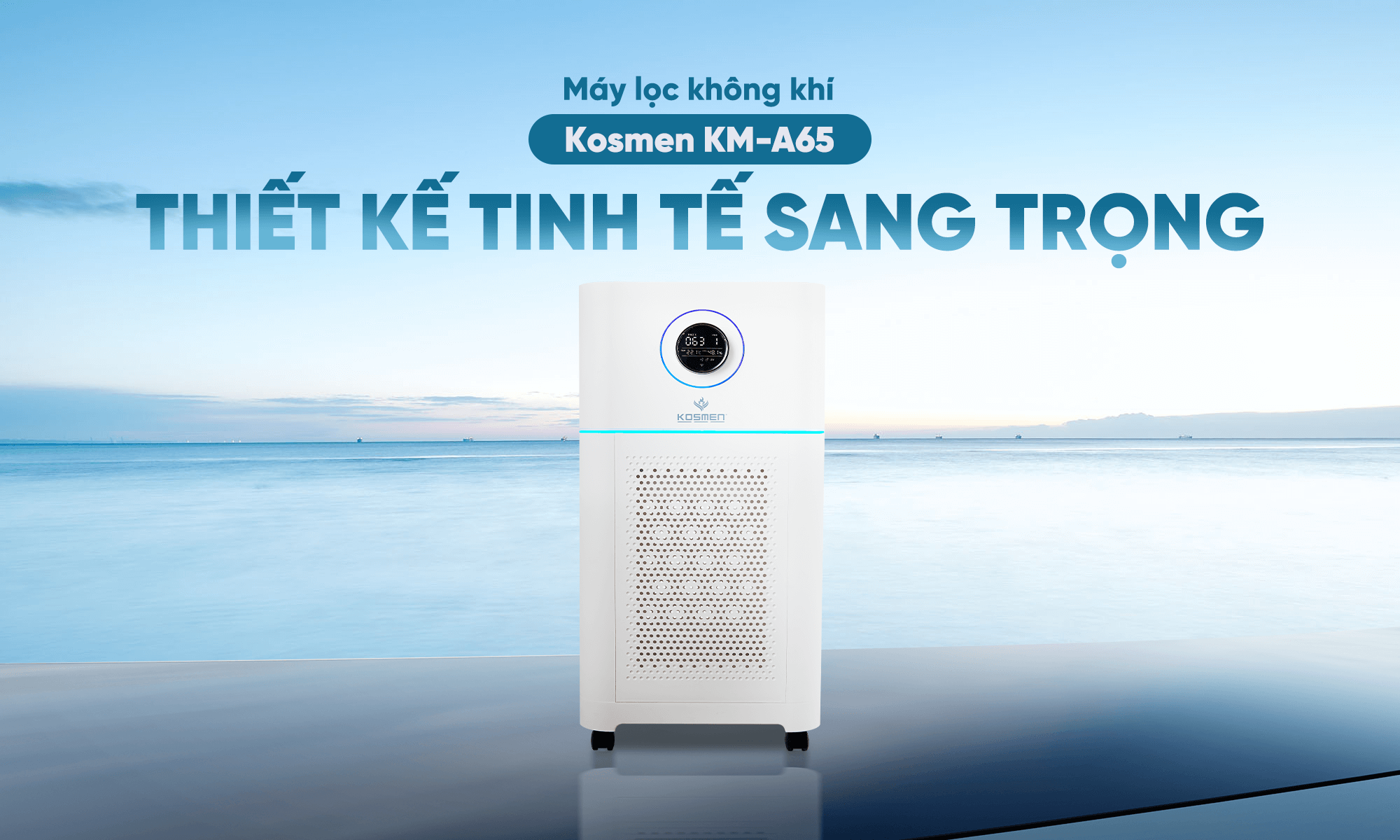 Kosmen KM-A65 sở hữu thiết kế tinh tế, sang trọng