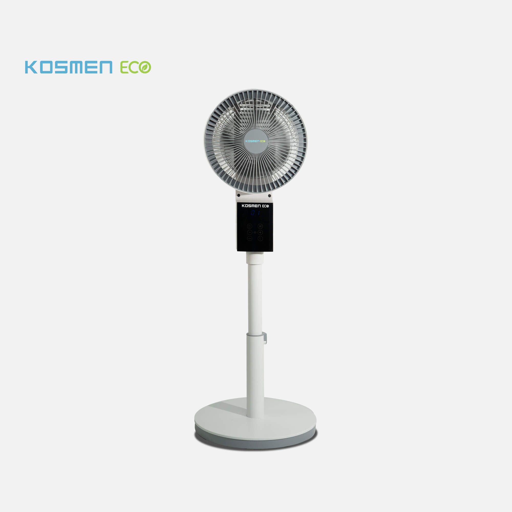 Smart Stand Fan With AI Voice Control Kosmen ECO-F40AI-W