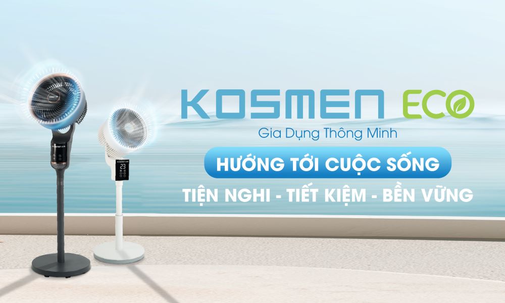 Ra mắt thương hiệu Kosmen Eco và bộ đôi sản phẩm quạt AI thông minh