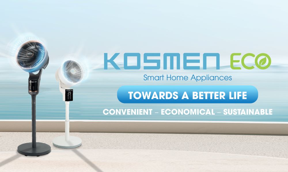 Launch of the Kosmen Eco brand and the duo of smart AI fans