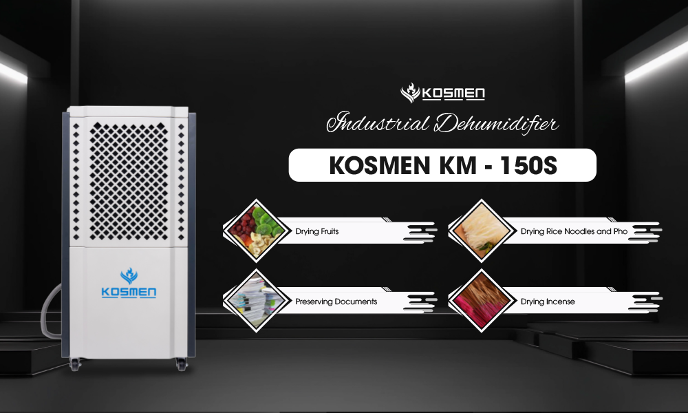 Kosmen KM-150S dehumidifier performs well across multiple fields