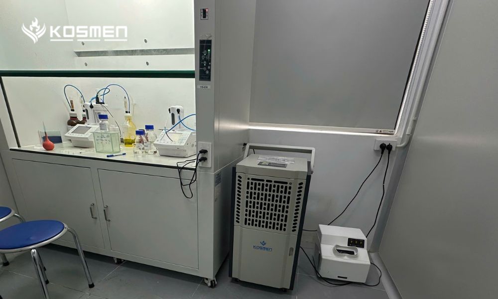Bàn giao máy hút ẩm công nghiệp Kosmen KM-90S tại NOVO PHARM