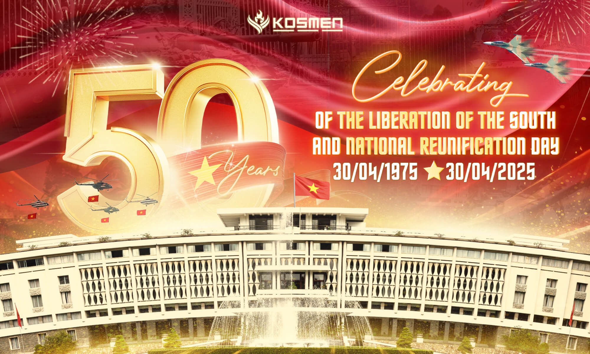 Kosmen Celebrates April 30 – Liberation of the South and National Reunification Day.