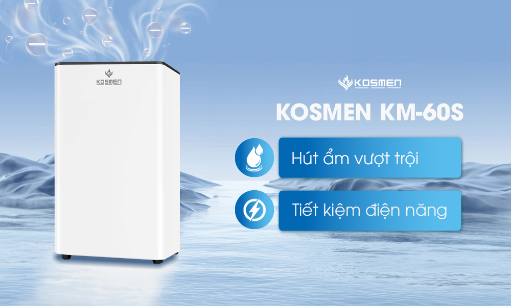 The Kosmen KM-60S operates reliably and is energy-efficient